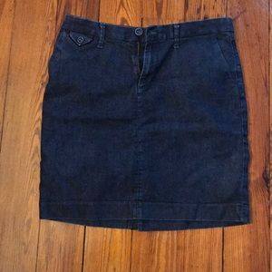 Size 8 blue jean skirt